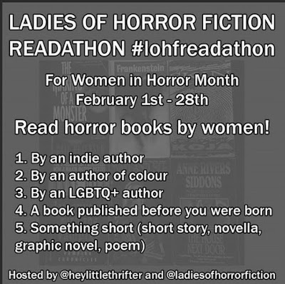 Ladies of Horror Fiction Readathon #LOHFReadathon